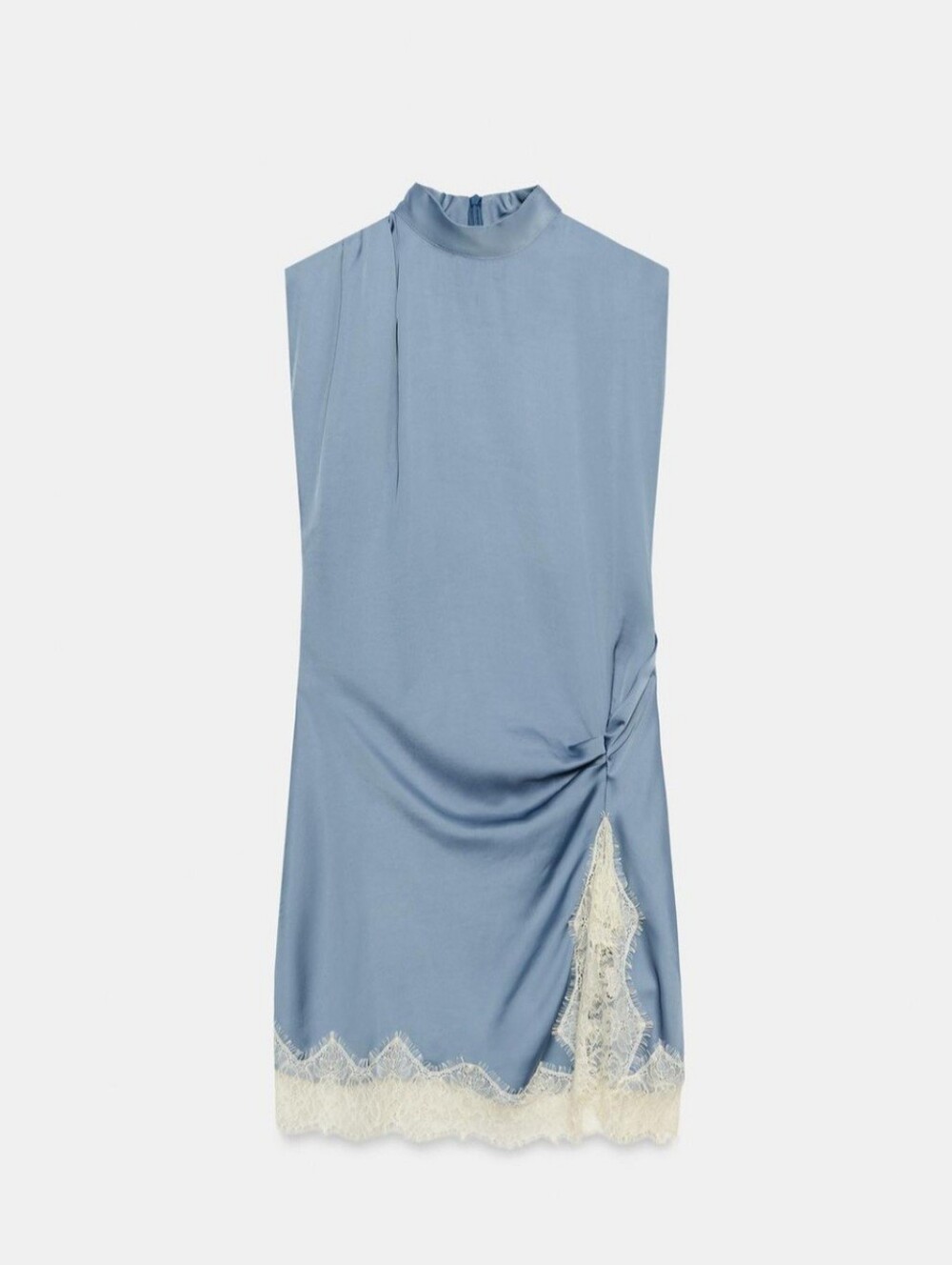 Zara Combination Lace Mini Dress